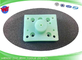 Fanuc Isolator EDM प्लेट पार्ट्स लोअर जेट ब्लॉक 54*43*10*26MM a-B सीरीज