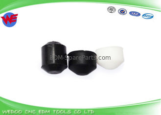 White / Black EDM Wear Parts Rubber Seal Dia 0.1 - 3.0mm For Drilling Machine
