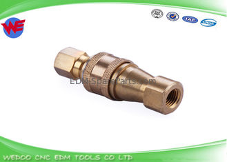 S863-1 जल पाइप फिटिंग Sodick EDM पार्ट्स पीतल सामग्री टिकाऊ AQ600 AQ327 AQ