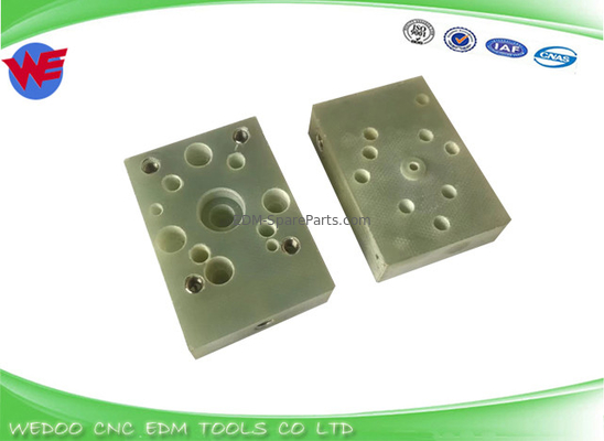 निचला आइसोलेटर प्लेट A290-8119-Z764 निचला जेट ब्लॉक Fanuc EDM पार्ट्स 56x40x13