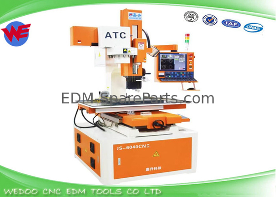 JS-ATC6040CNC Jiasheng स्वचालित उपकरण परिवर्तन EDM ड्रिलिंग मशीन 600 * 400 मिमी