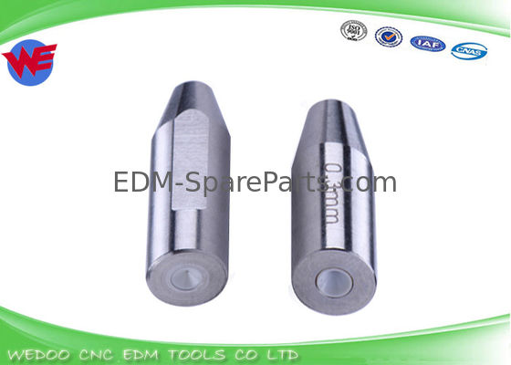 CZ140D सिरेमिक पाइप गाइड EDM ड्रिल गाइड / ड्रिल मशीन स्पेयर पार्ट्स 12x35 मिमी