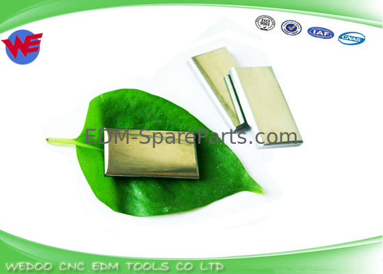 इलेक्ट्रॉनिक ईडीएम स्पेयर पार्ट्स कार्बाइड / पावर फीड संपर्क 35x19x4.76 मिमी