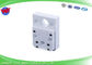 लोअर चमर EDM मशीन पार्ट्स सिरेमिक अलगाव प्लेट सफेद रंग CH304