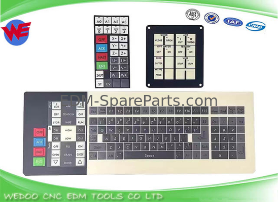 कीबोर्ड के लिए कवर शीट Sodick A30R VZ400 AQ327l AQ535 AQ750 A320d A280l A320d