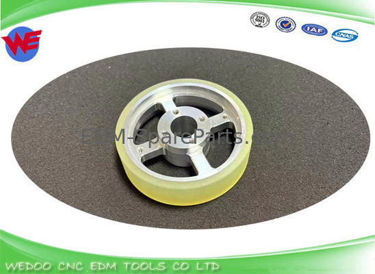 A290-8119-X618 रोलर Fanuc ऊपरी ब्रेक जूता यूरेथेन तनाव रोलर 100Φ*20*22t