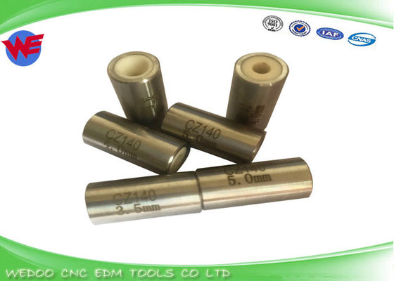 12 × 25mmL EDM ड्रिलिंग मशीन सिरेमिक पाइप मार्गदर्शिकाएँ